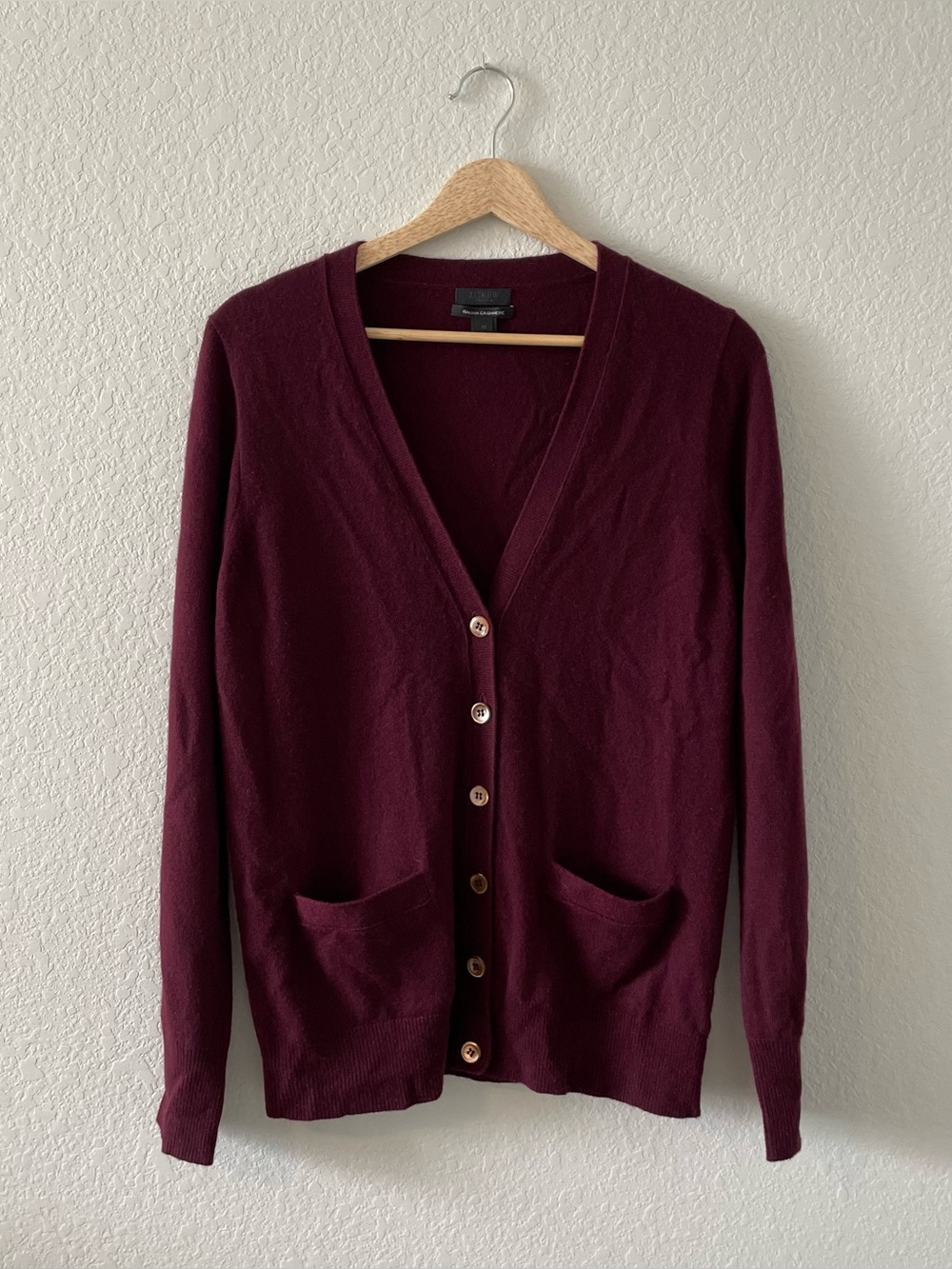 J. Crew Cardigan women’s Medium Italian cashmere